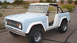 For $8,900, This 1966 Ford Bronco U13 Roadster Says Giddy Up
